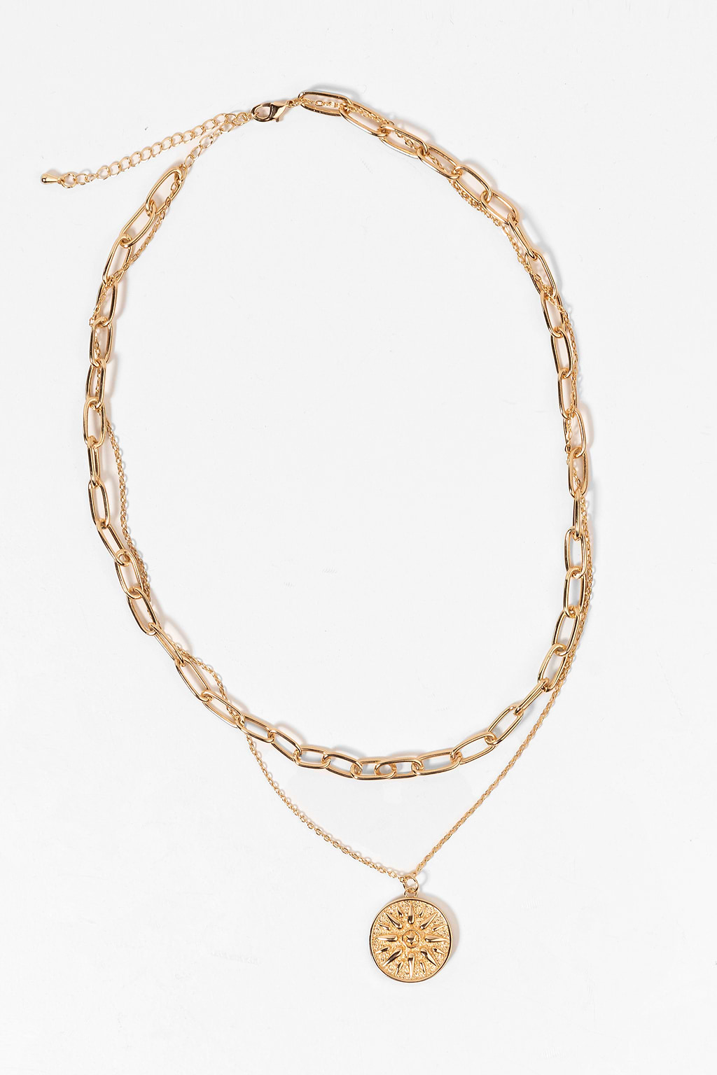 Sandbar Geometric Copper Necklace