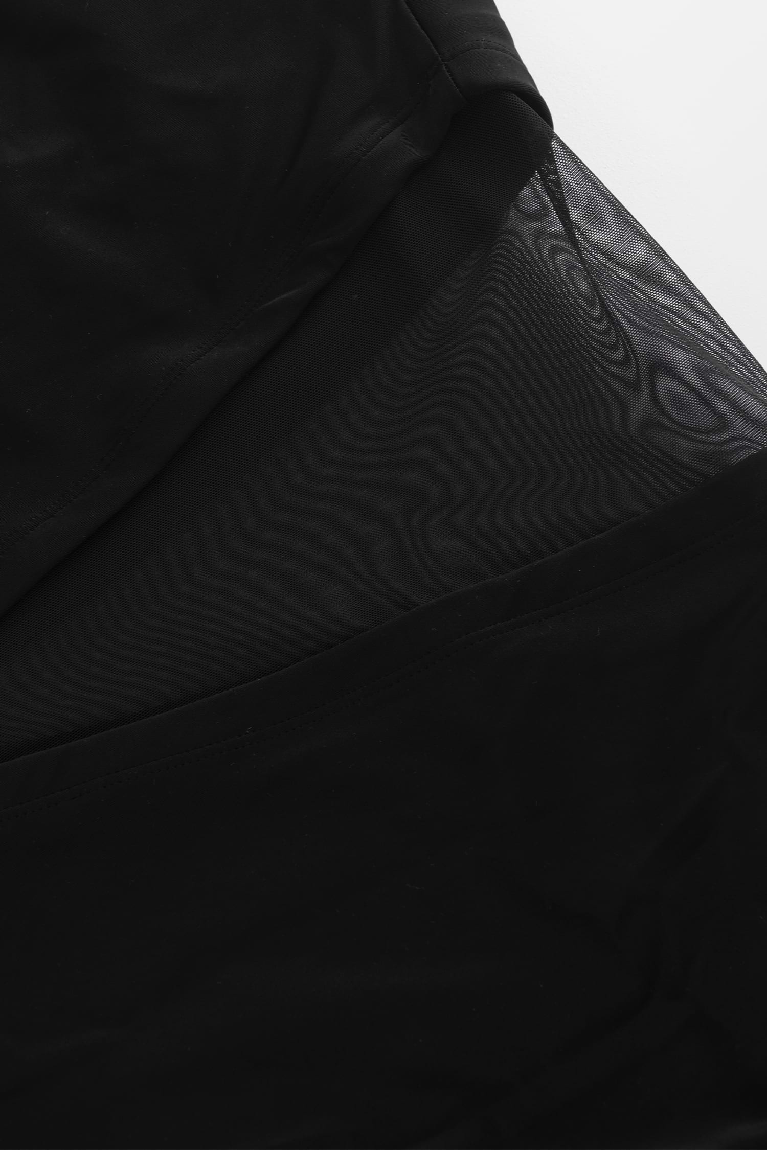◆Rest & Recreation◆ ONE SHOULDER SLEEVELESS BLACK RR252TP LESET Rio One Shoulder Maxi Dress in Black in Ponte