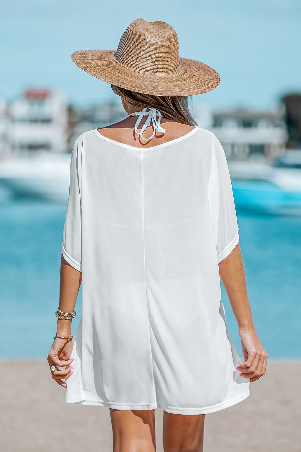 Whitney T-Shirt Cover-Up Dress