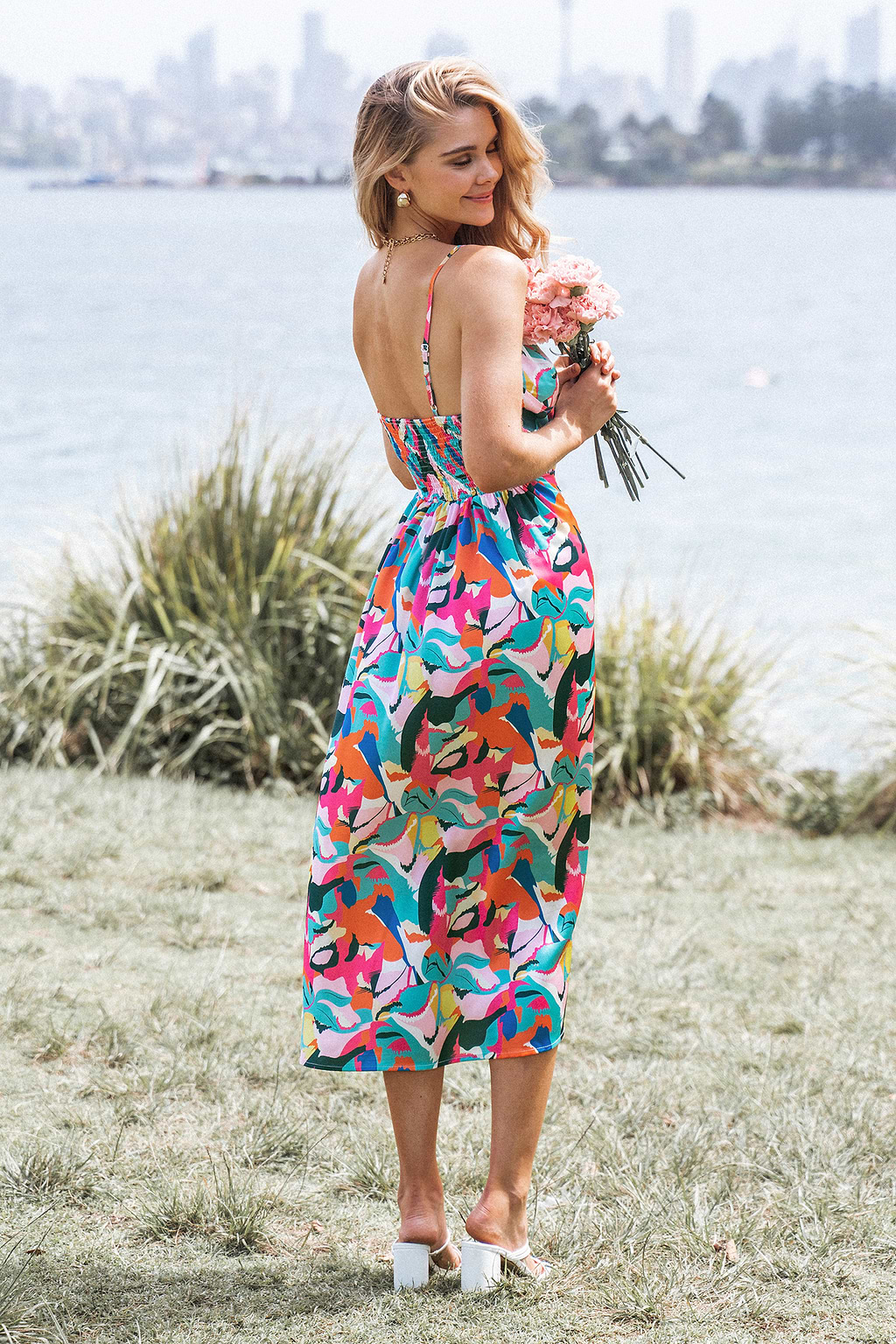 Cami Straps Maxi Hem Dress