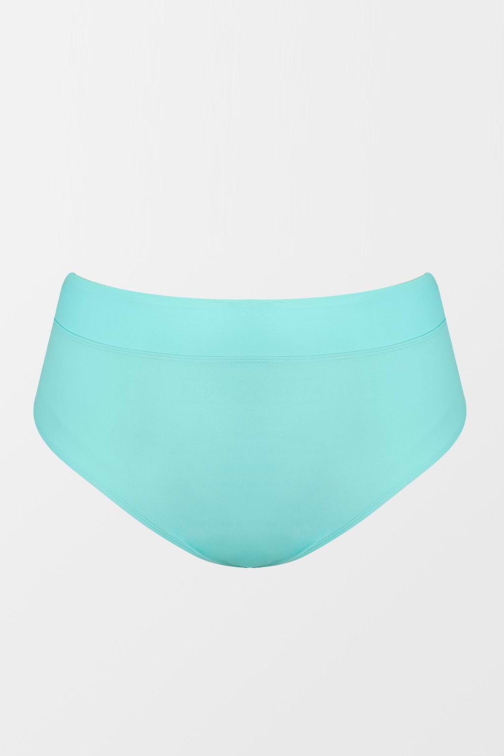Aqua Splash High Waist Plus Size Bikini Bottoms