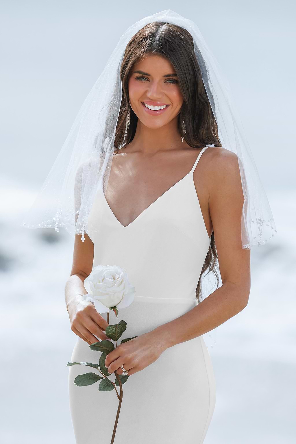 X Madison Beach Wedding Romance V-Neck Maxi Dress