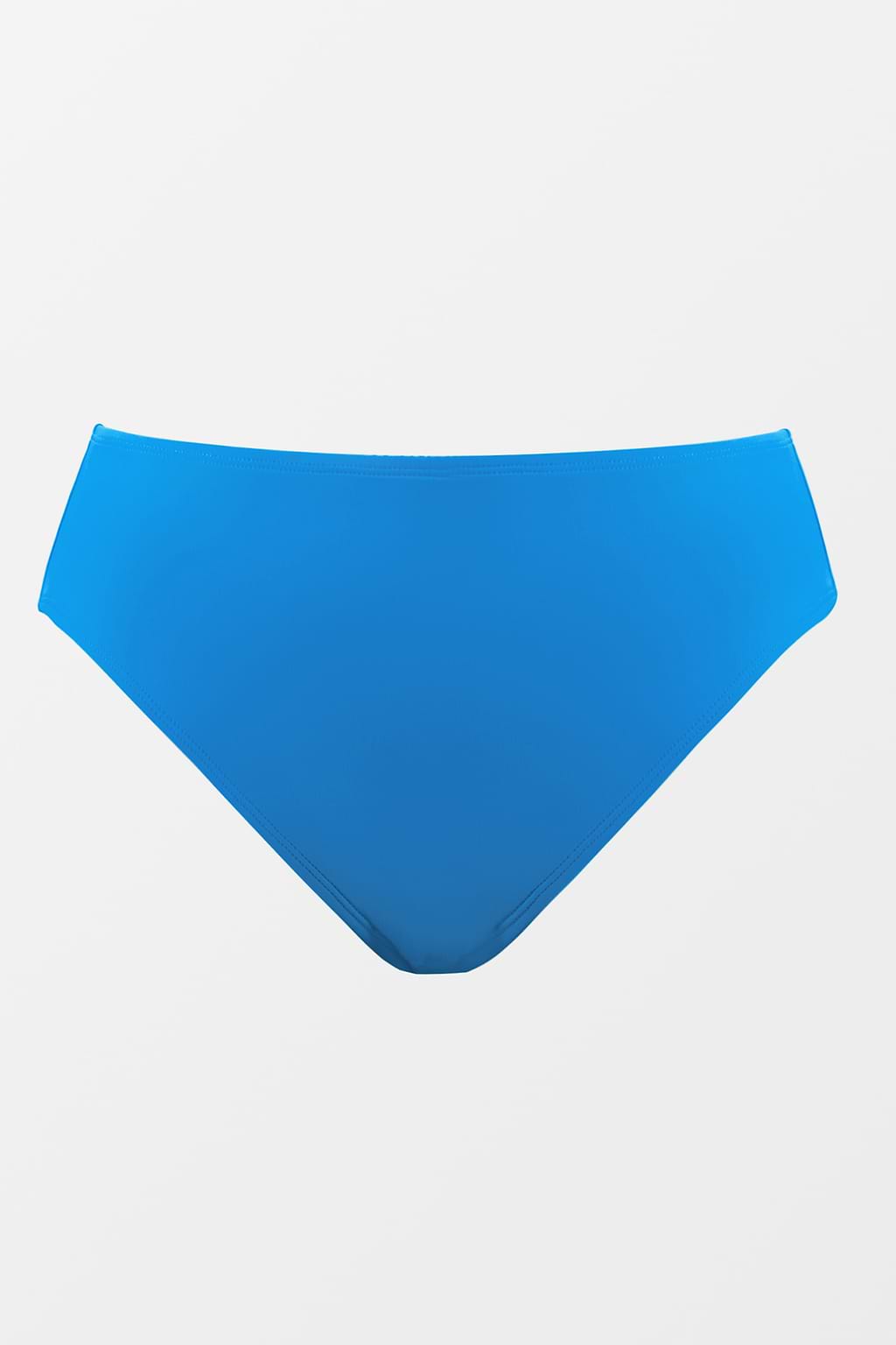 Emerge Mid Rise Blue Classic Hipster Bikini Bottoms