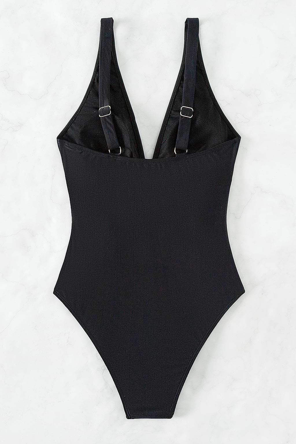 Plunge One Piece Swimsuit