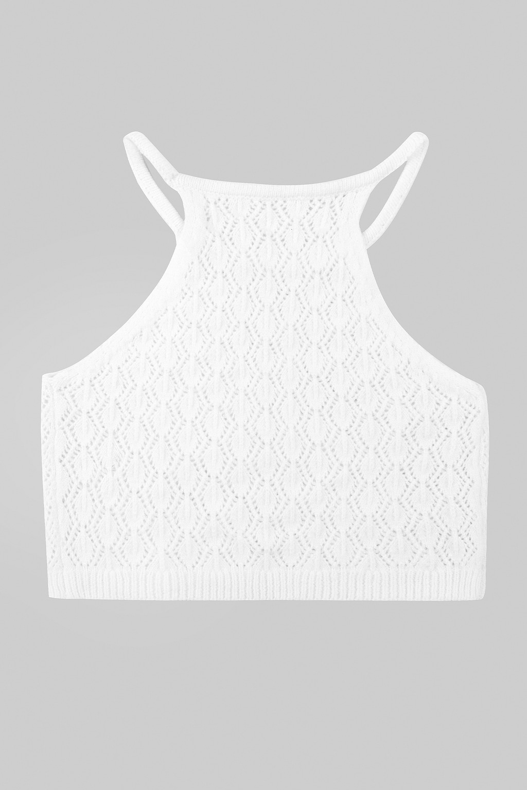 Girls Vacation Crochet Halter Top