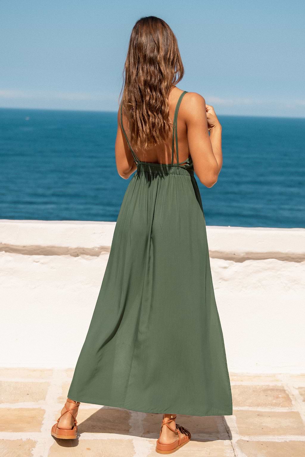 Cutout Cami Maxi Dress