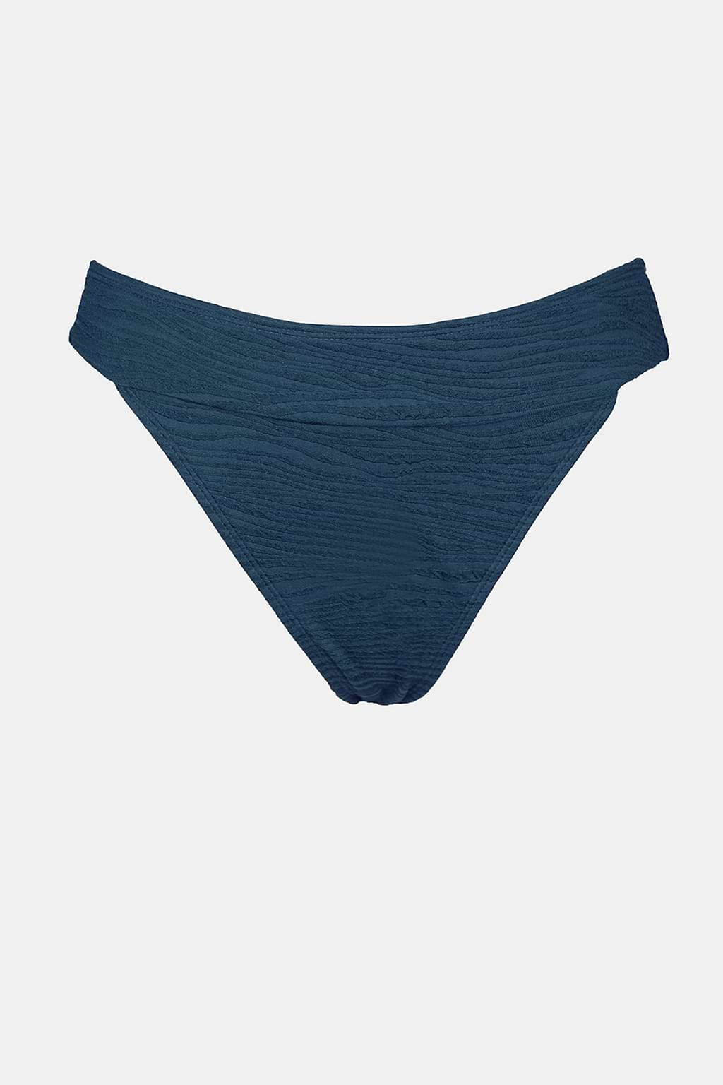 Wave Jacquard Mid Rise Hipster Bikini Bottoms