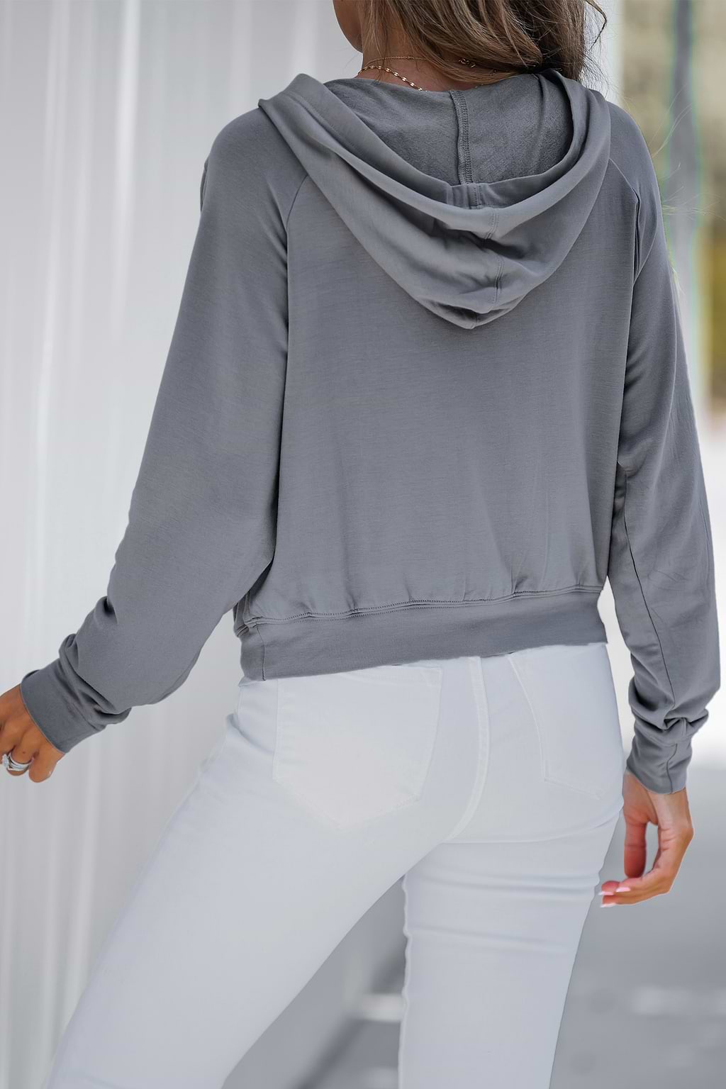 Fantasy Cut-out Front Hoodie