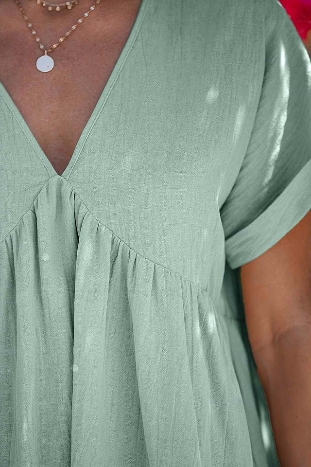 green emerald velvet dress On Your Way Olive Green Babydoll Dress  Shop the Mint