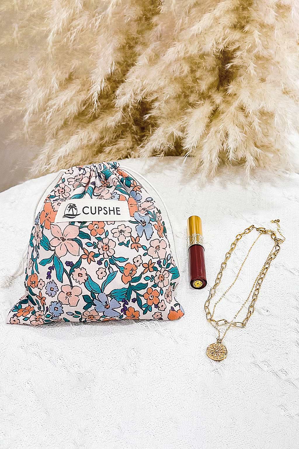 Carry Me Away Drawstring Bucket Bag