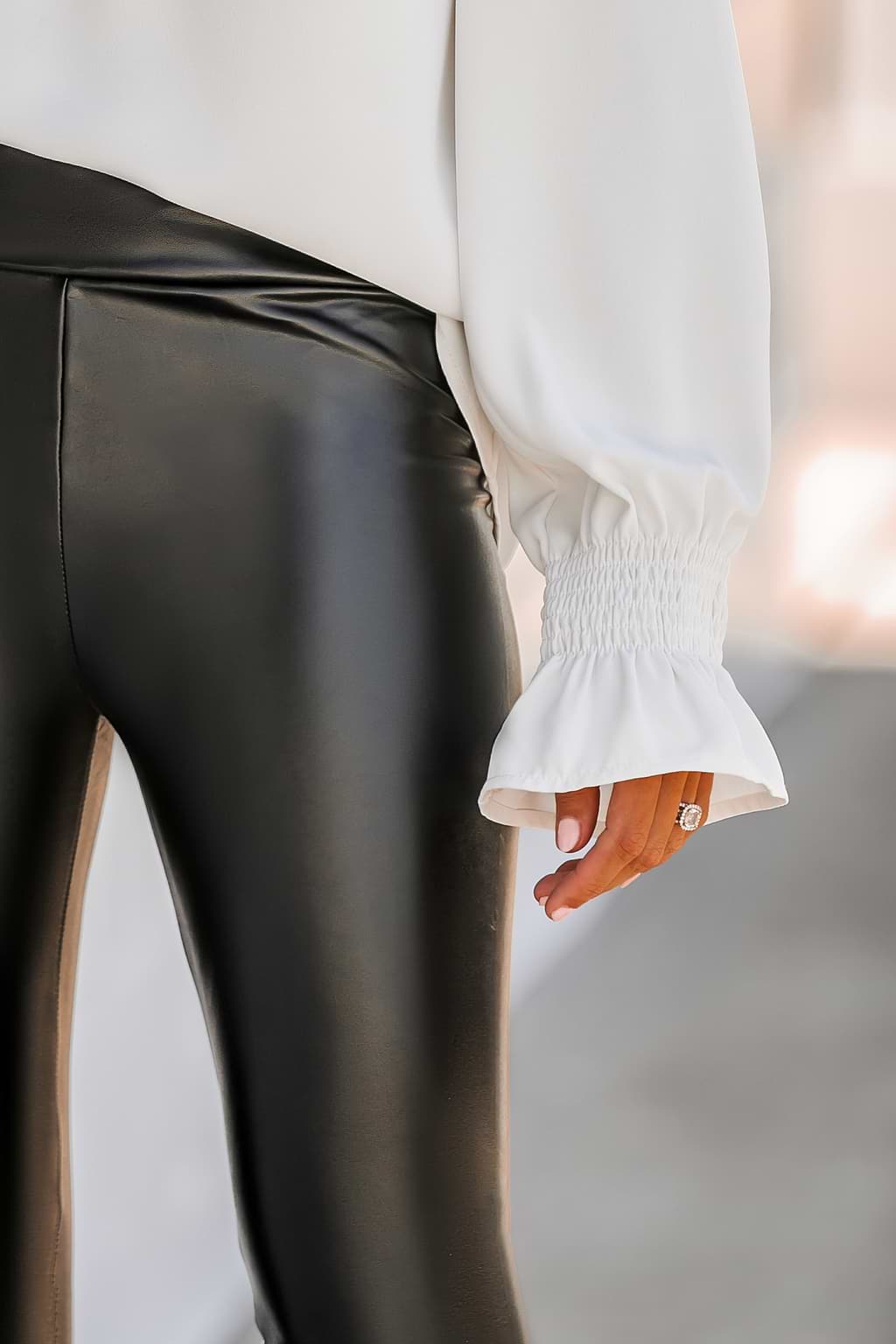 Holidaze Faux Leather High Waist Leggings