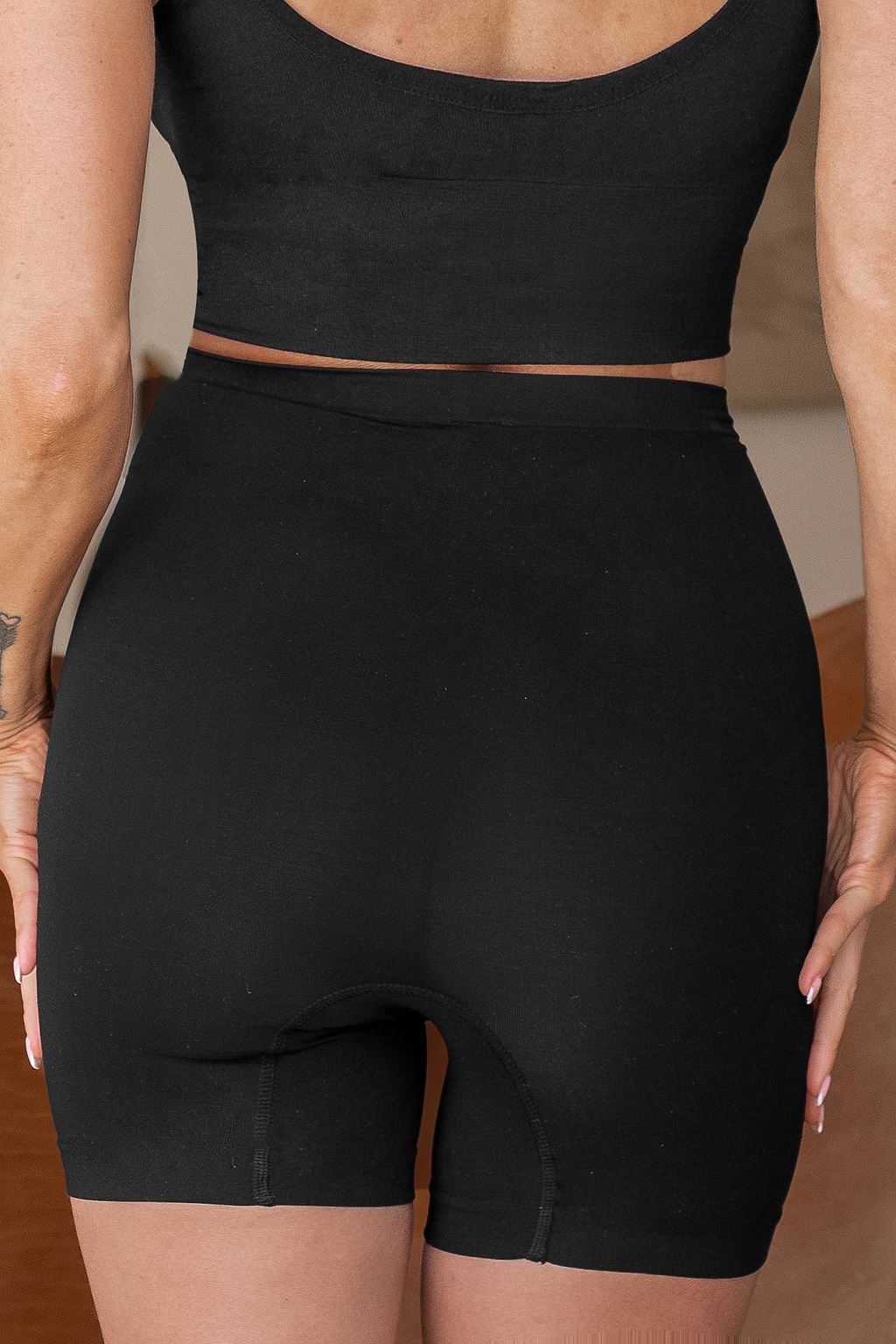 Seamless High Waist Sculpt Biker Shorts