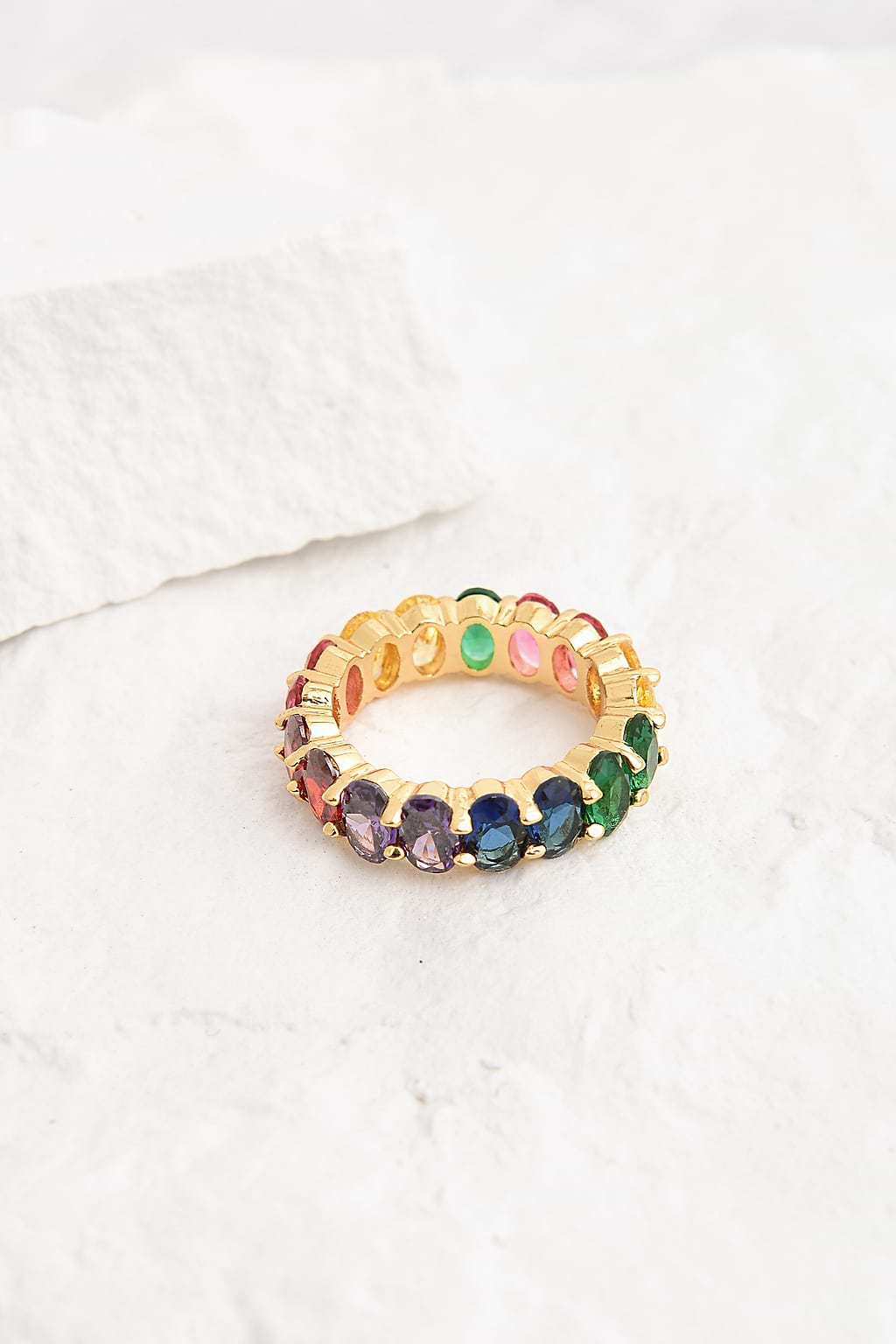 Faux Gem Chunky Ring