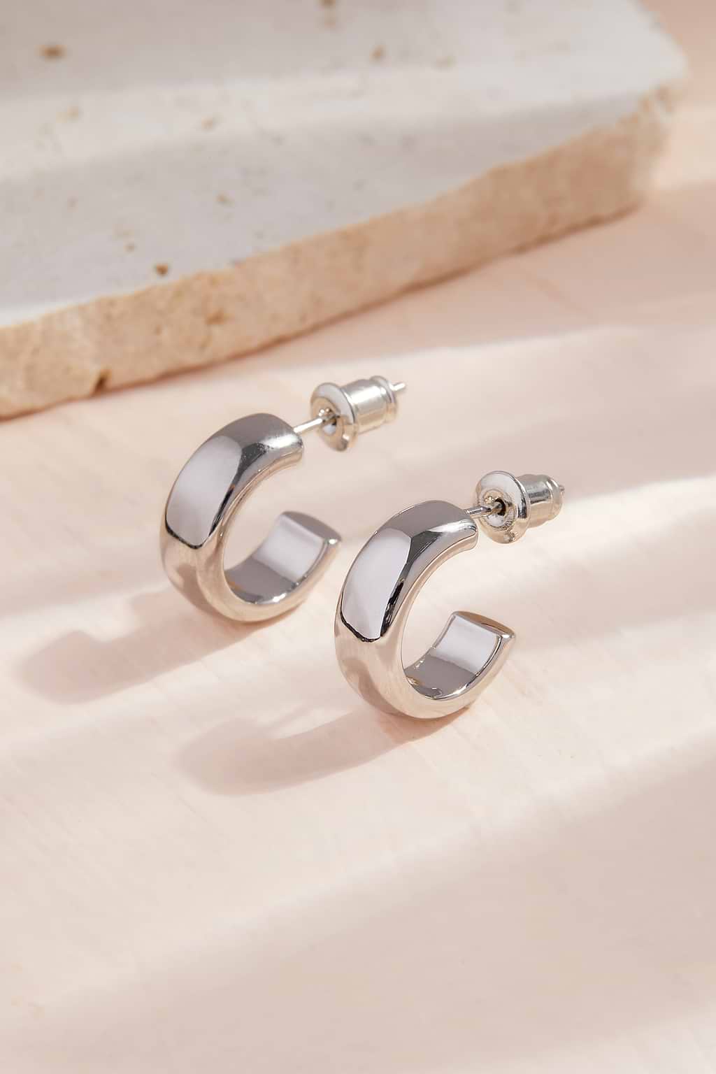 Open-Back Hoop Earrings