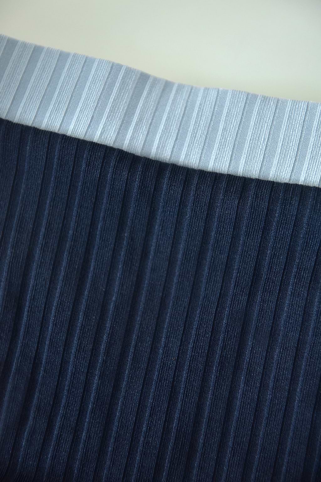 Navy Texture Rib Colorblock Bralette & High Waist Bikini Swimsuit