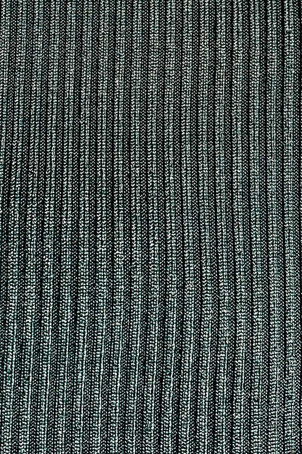 Rib Scalloped V-Neck Top & Low Rise Hipster Bikini Set