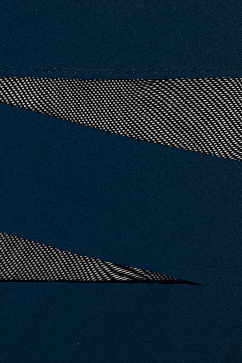 Emerge Sweetheart Mesh Insert Navy One Piece Swimsuit