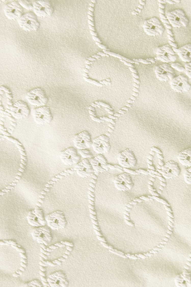 White Underwire Cross Back One Piece Swimsuit