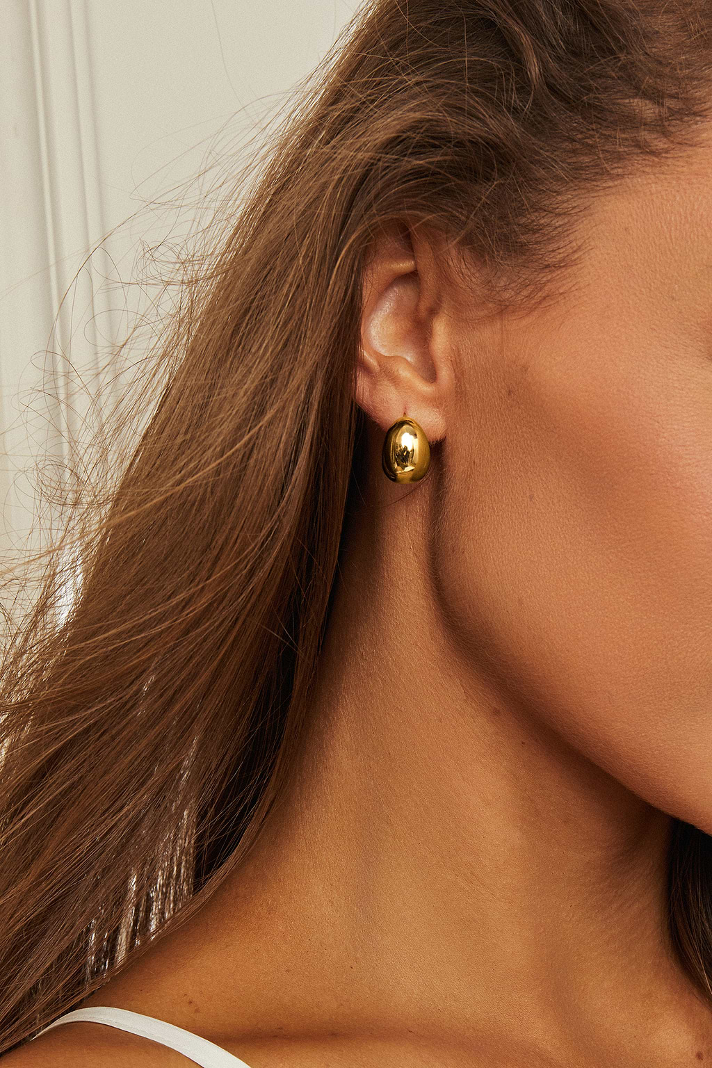 Boucles d'oreilles pendantes géométriques