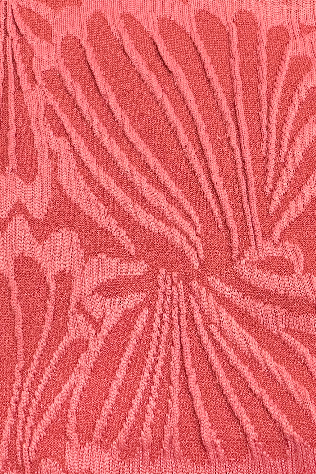 Abstract Leafs Ruched Bralette & Twisted High Waist Bikini Swimsuit