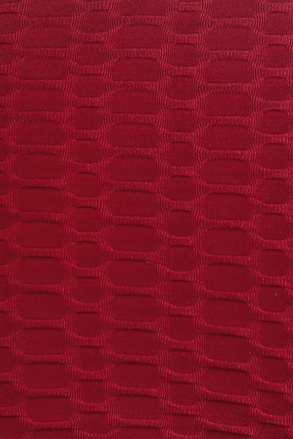 Red Knit Plunge Bralette & Strappy Hipster Bikini Swimsuit