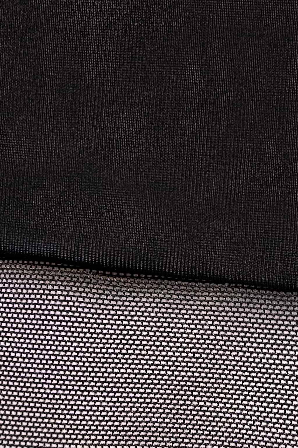 Mesh Cutout Ruched Drawstring Monokini Swimsuit