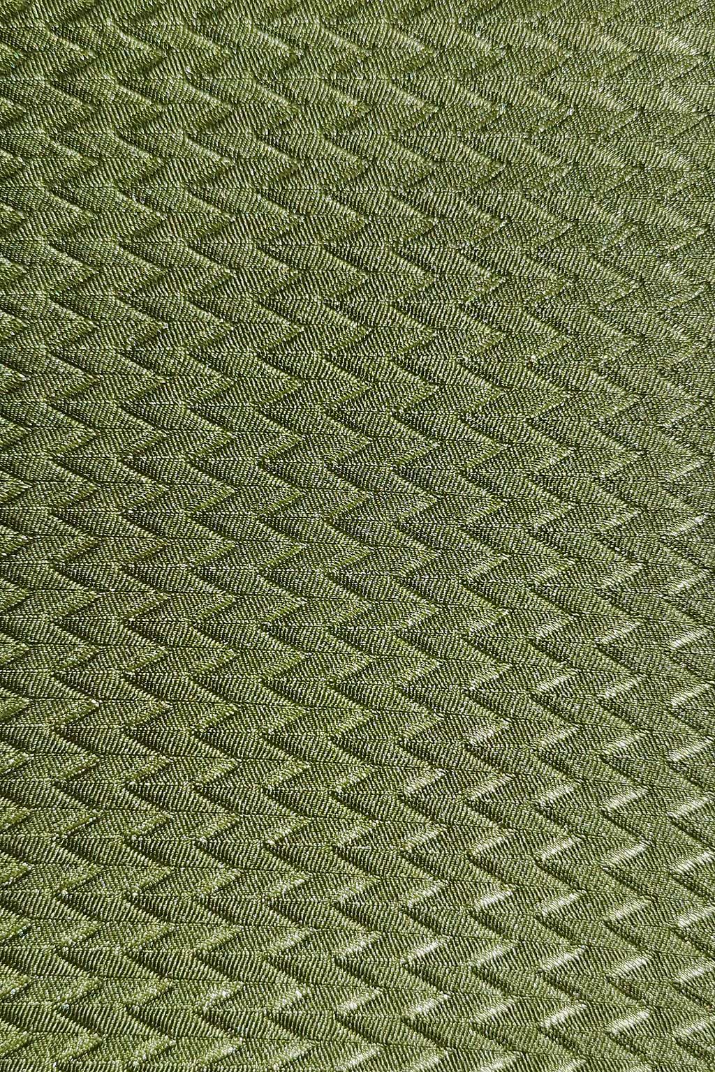 Beaded Textured Halter One Piece Swimsuit