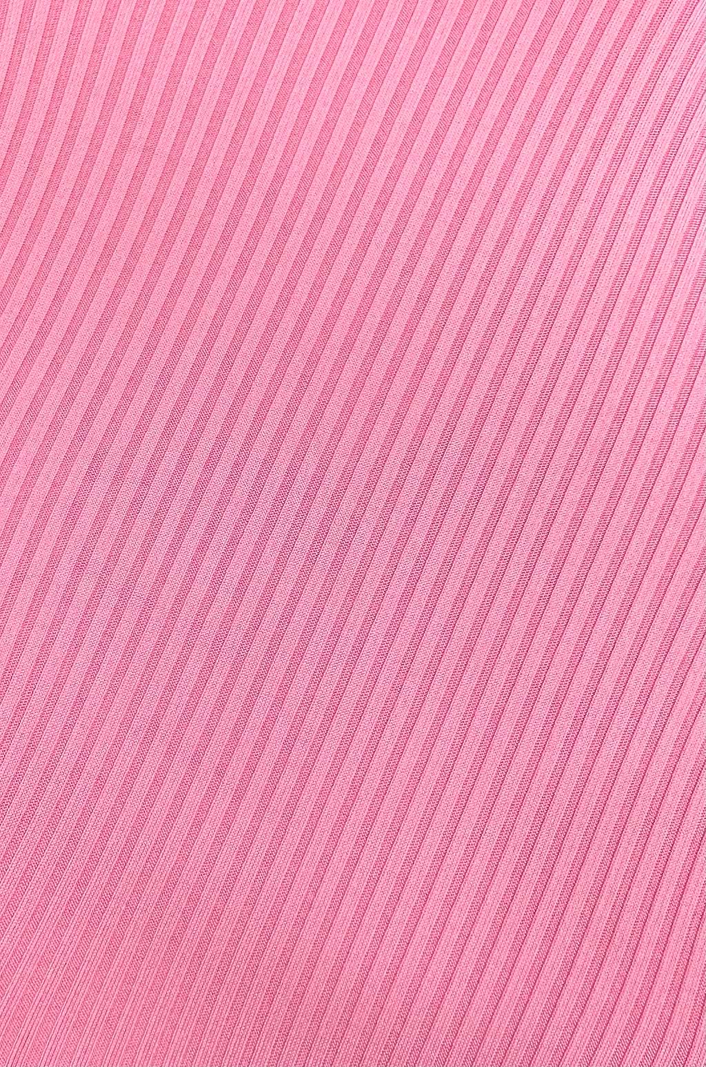 Sunbeam Texture Ribbed Halter Plunge Cheeky One Piece Swimsuit