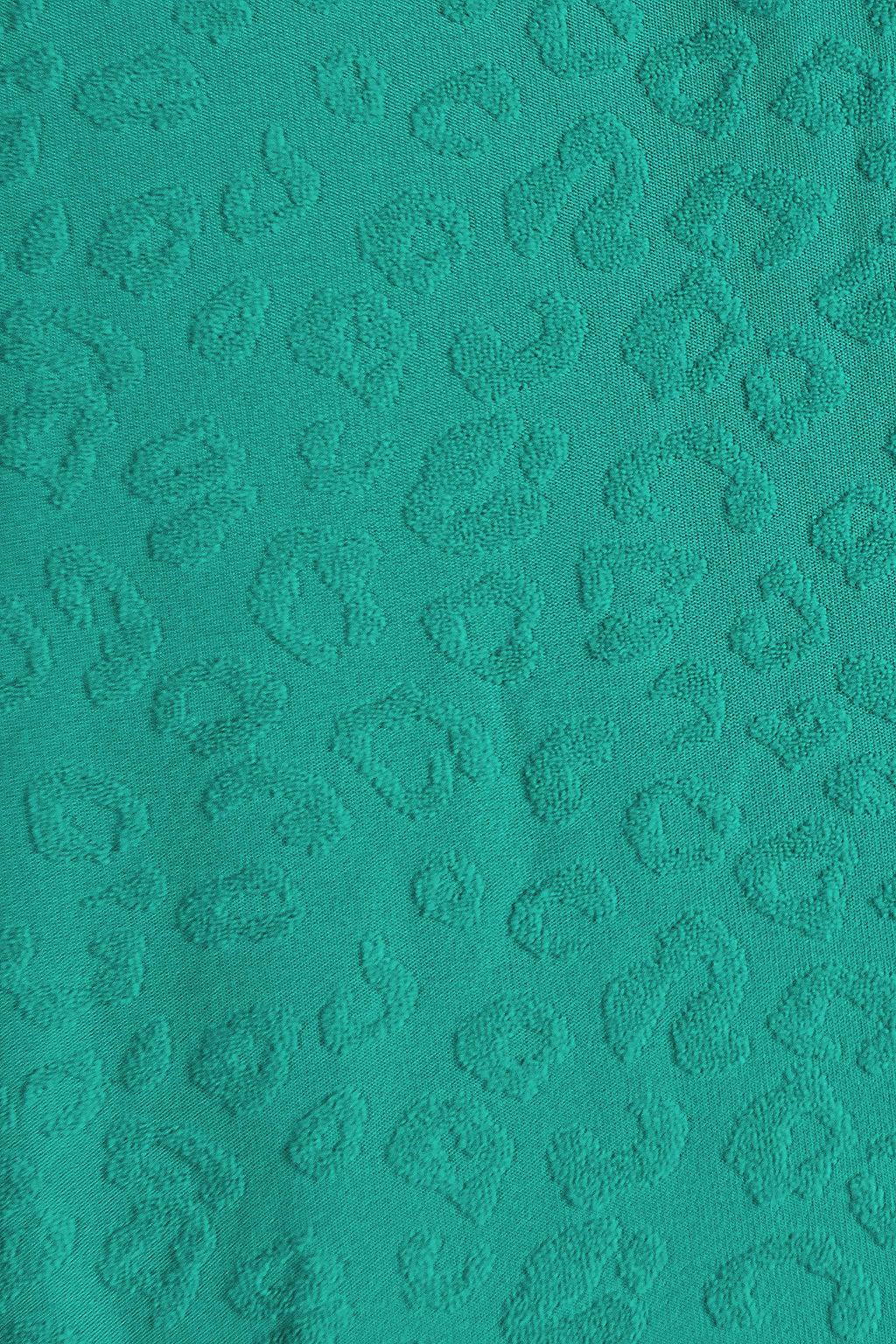 Texture Underwire Bunny Tie One Piece Swimsuit-Green