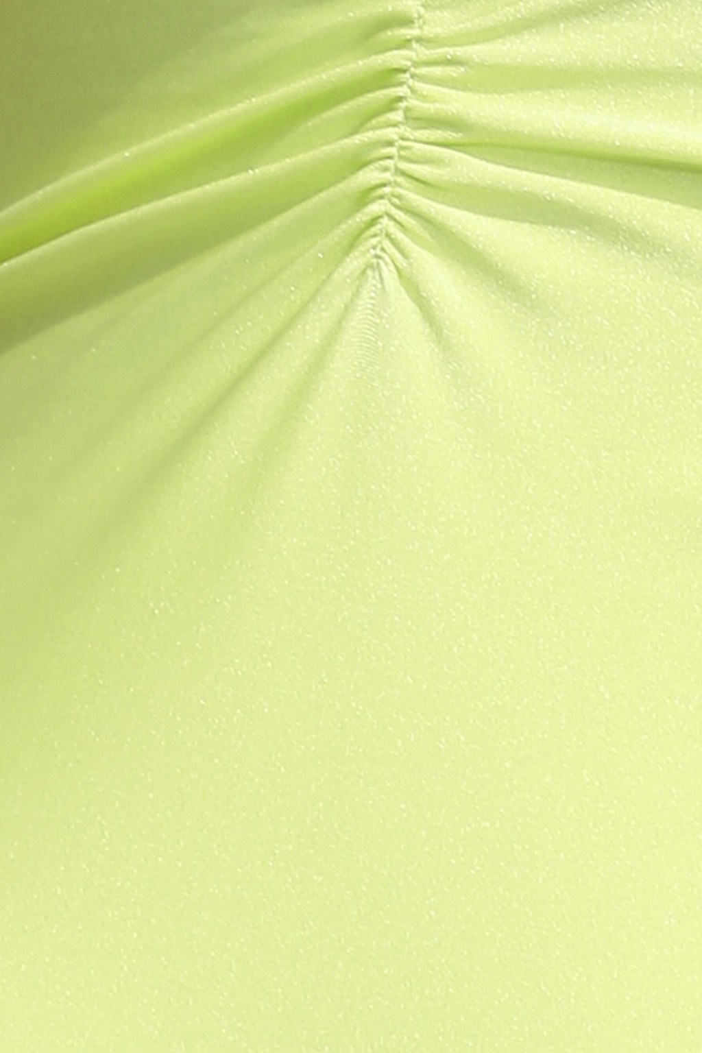 Romantic Garden Square Neck Ruching One Piece Swimsuit