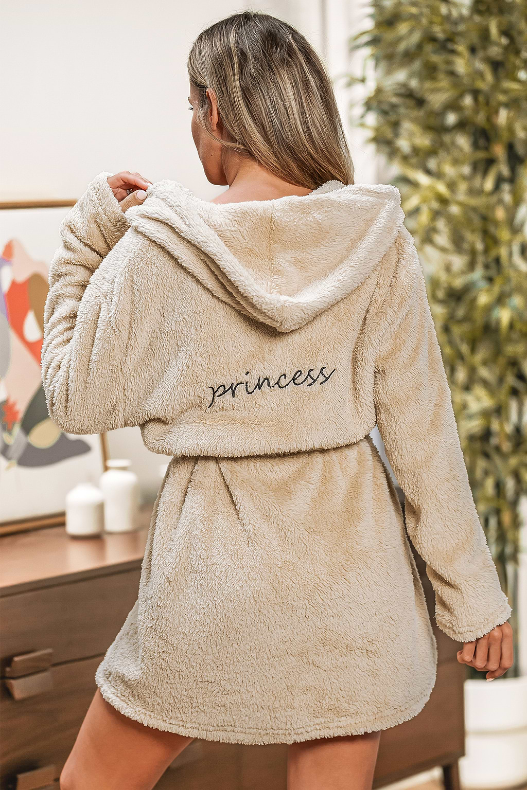 Serene Wrap Short Robe