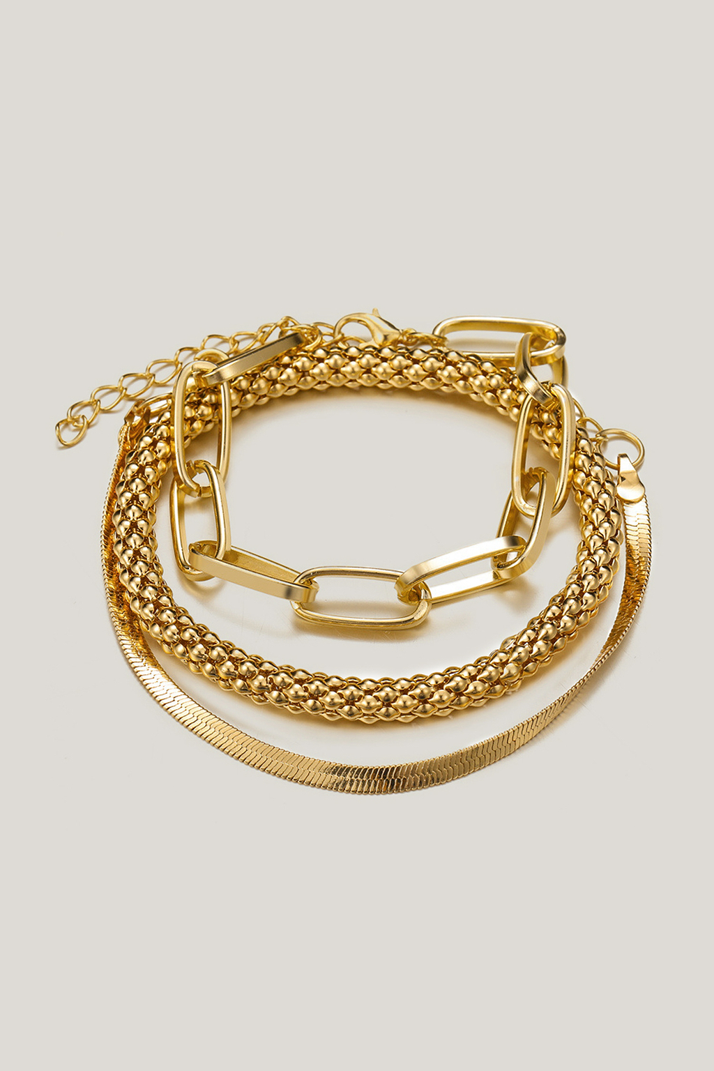 Gold-Tone Bracelet Set