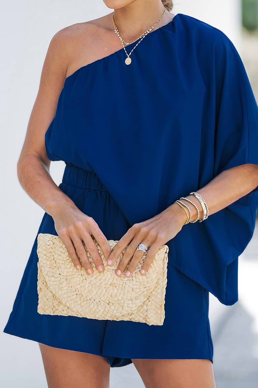 Clutch tejido neutro