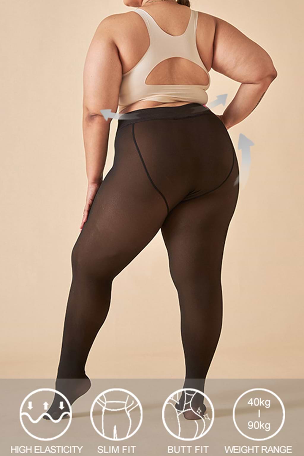 Basic Sheer Black Tights