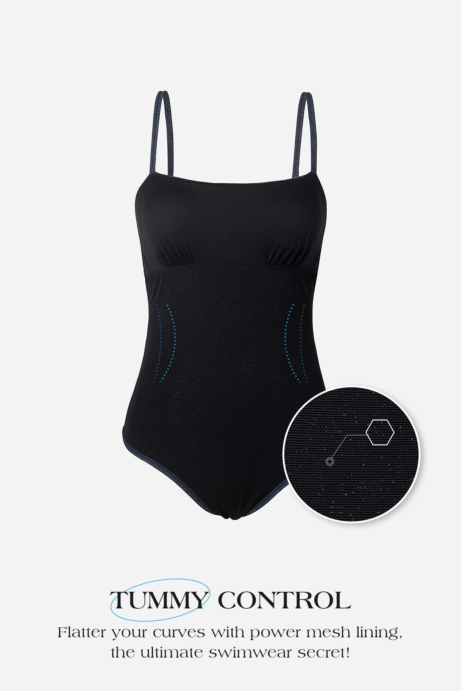CUPSHE ワンピース 水着クラシック エレガンス L CUPSHE(カップシー) ワンピース水着(レディース) - 海外通販の