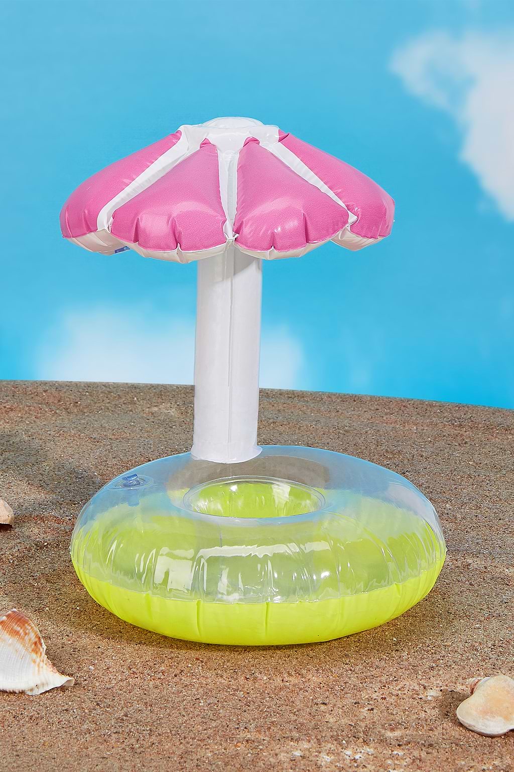 Floral Blow-Up Floating Coaster