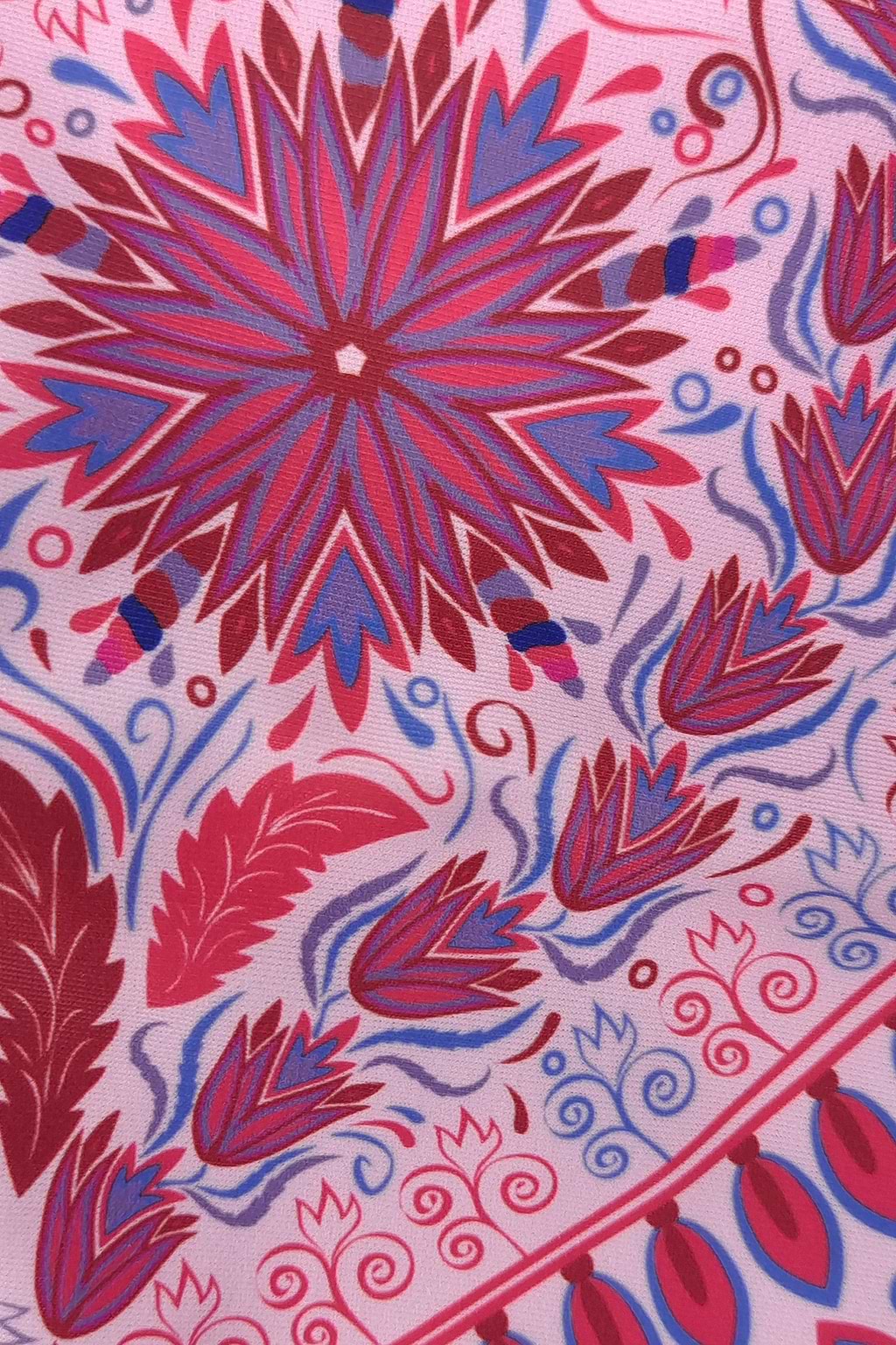 Floral Paisley Print O-Ring Tankini & Hipster Set