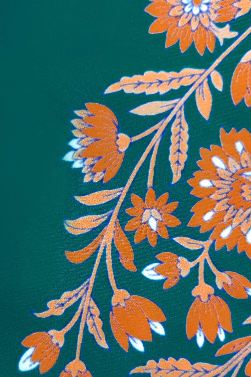 Floral Boho Print Cheeky One Piece Swimsuit