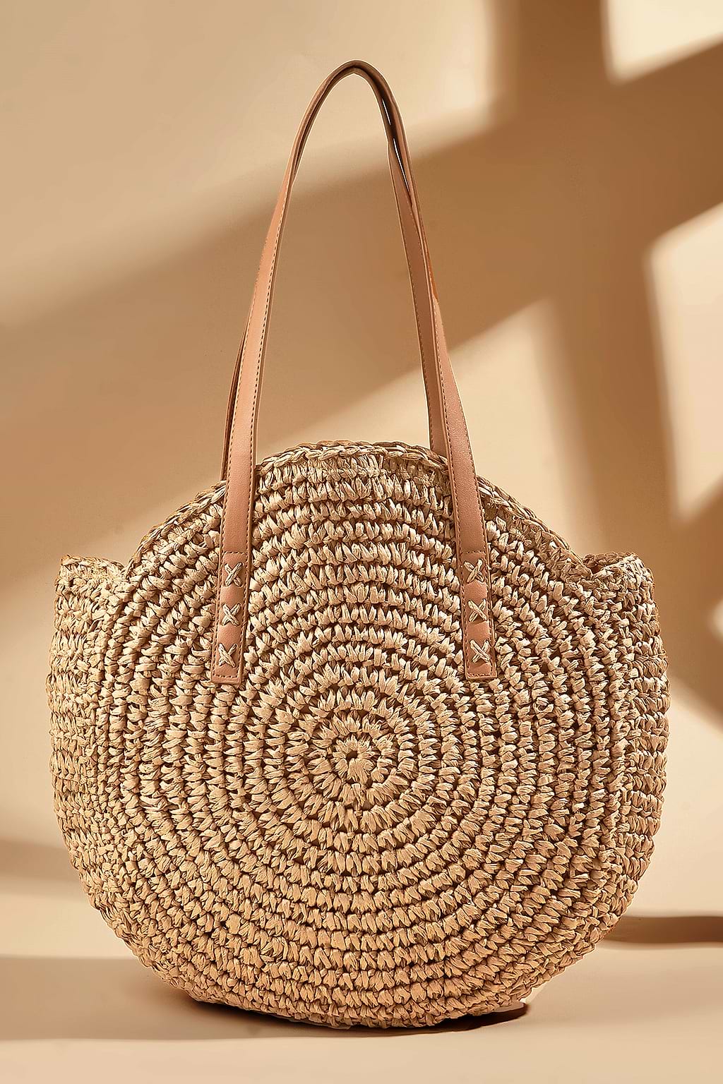 Circular Straw Bag