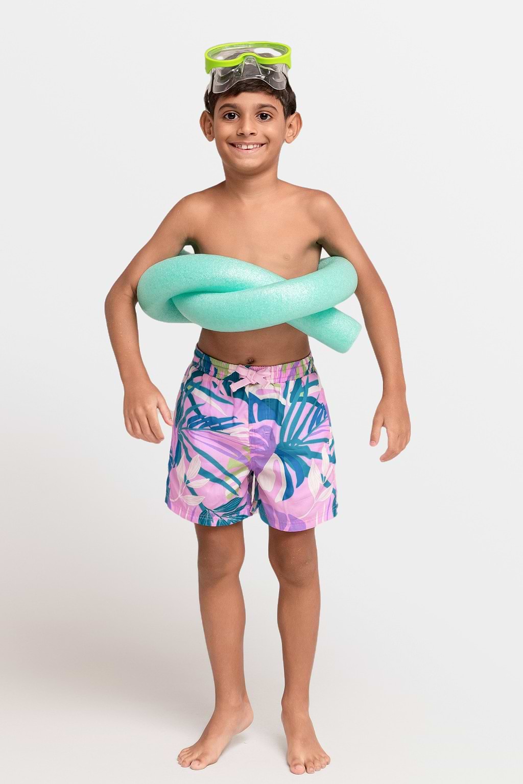 Shorts de baño con cordón para niños