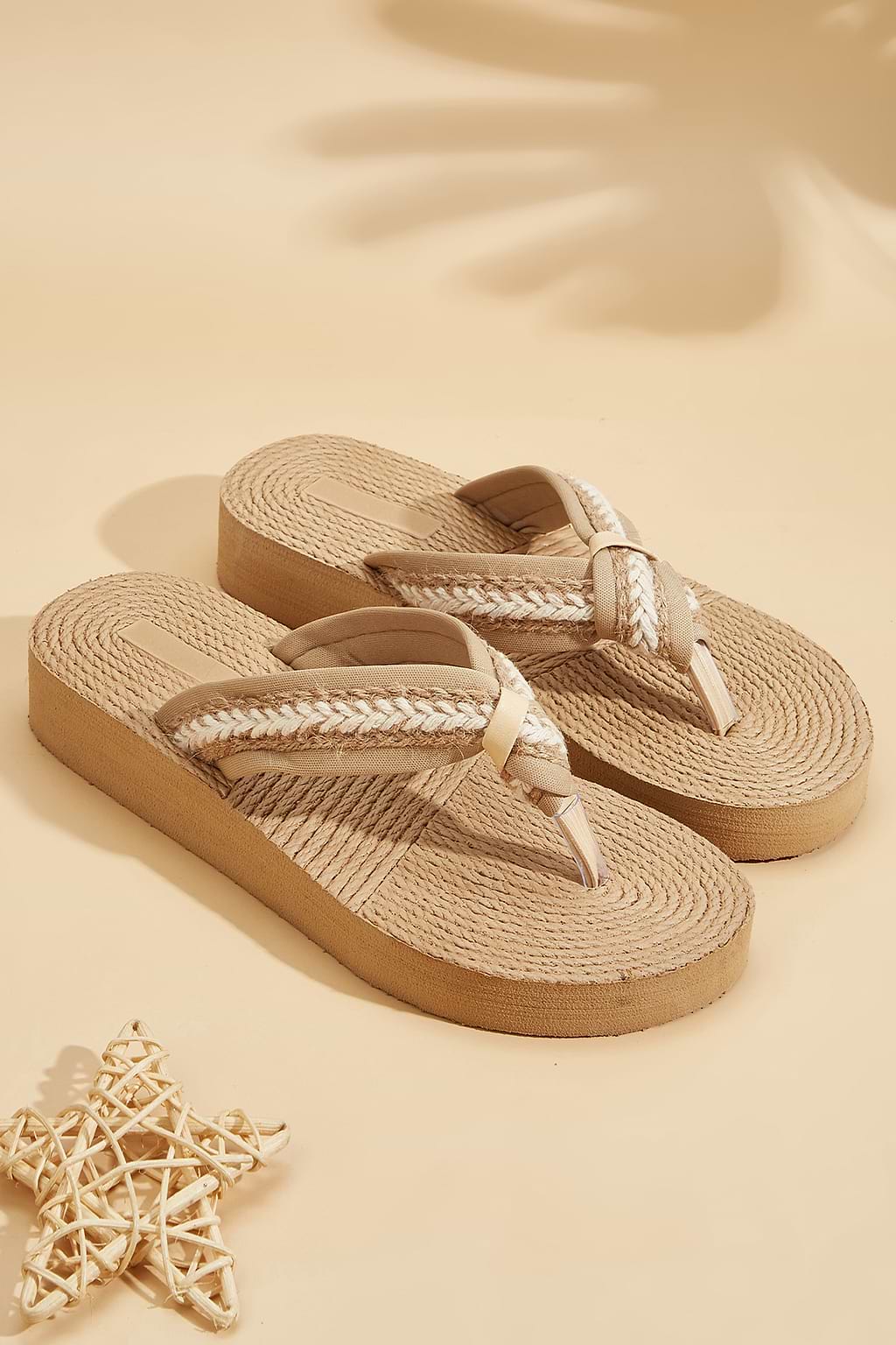 Braided Flip Flop Sandals