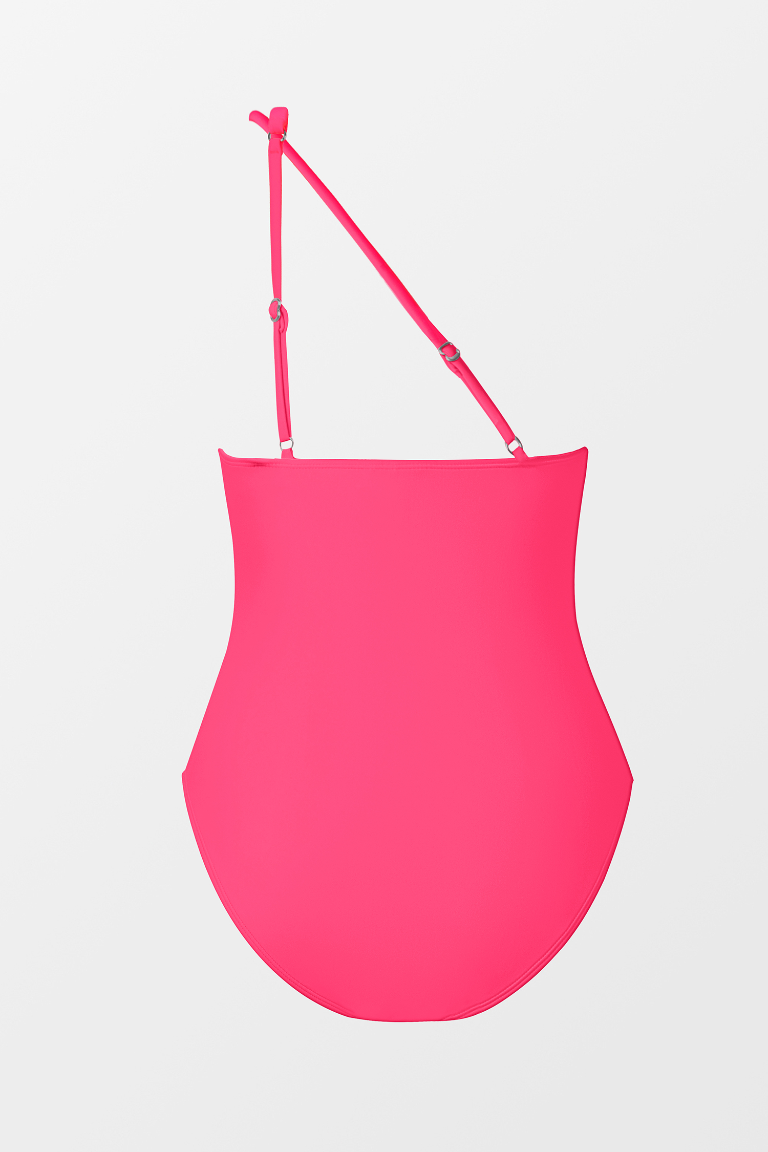 【関税送料込】CUPSHE Asymmetrical Neck Cutout 水着 Pink Asymmetrical Neck Cutout Cheeky One Piece Swimsuit