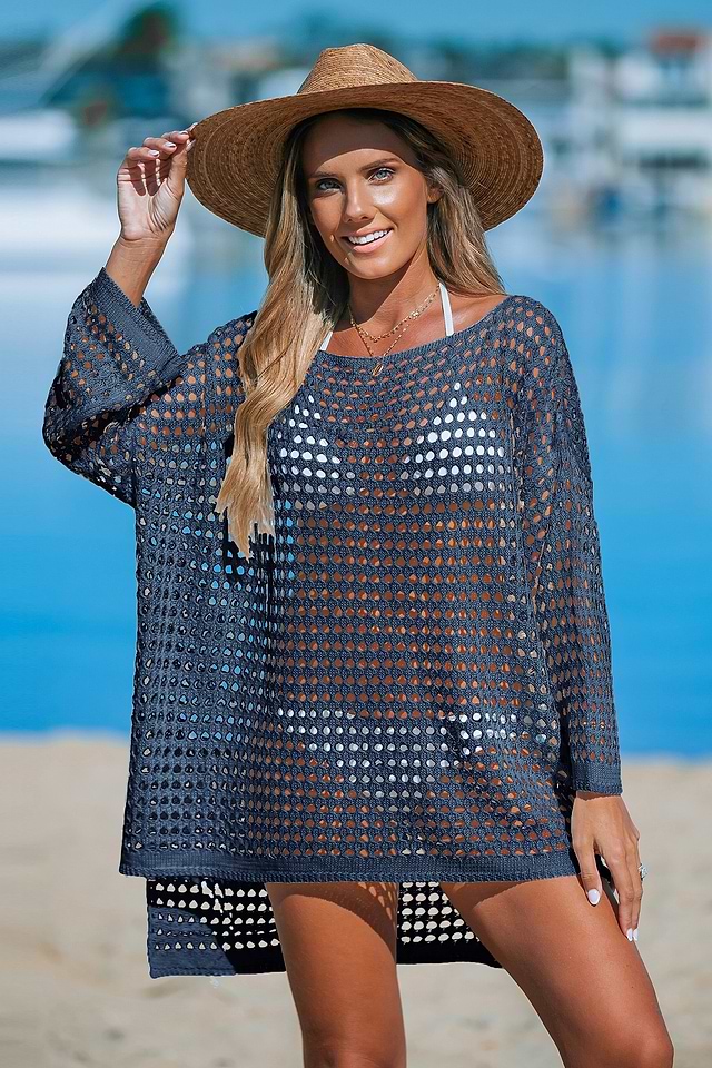 blue dress pink bag Through The Arbor Dress, Blue – Chic Soul main image 0