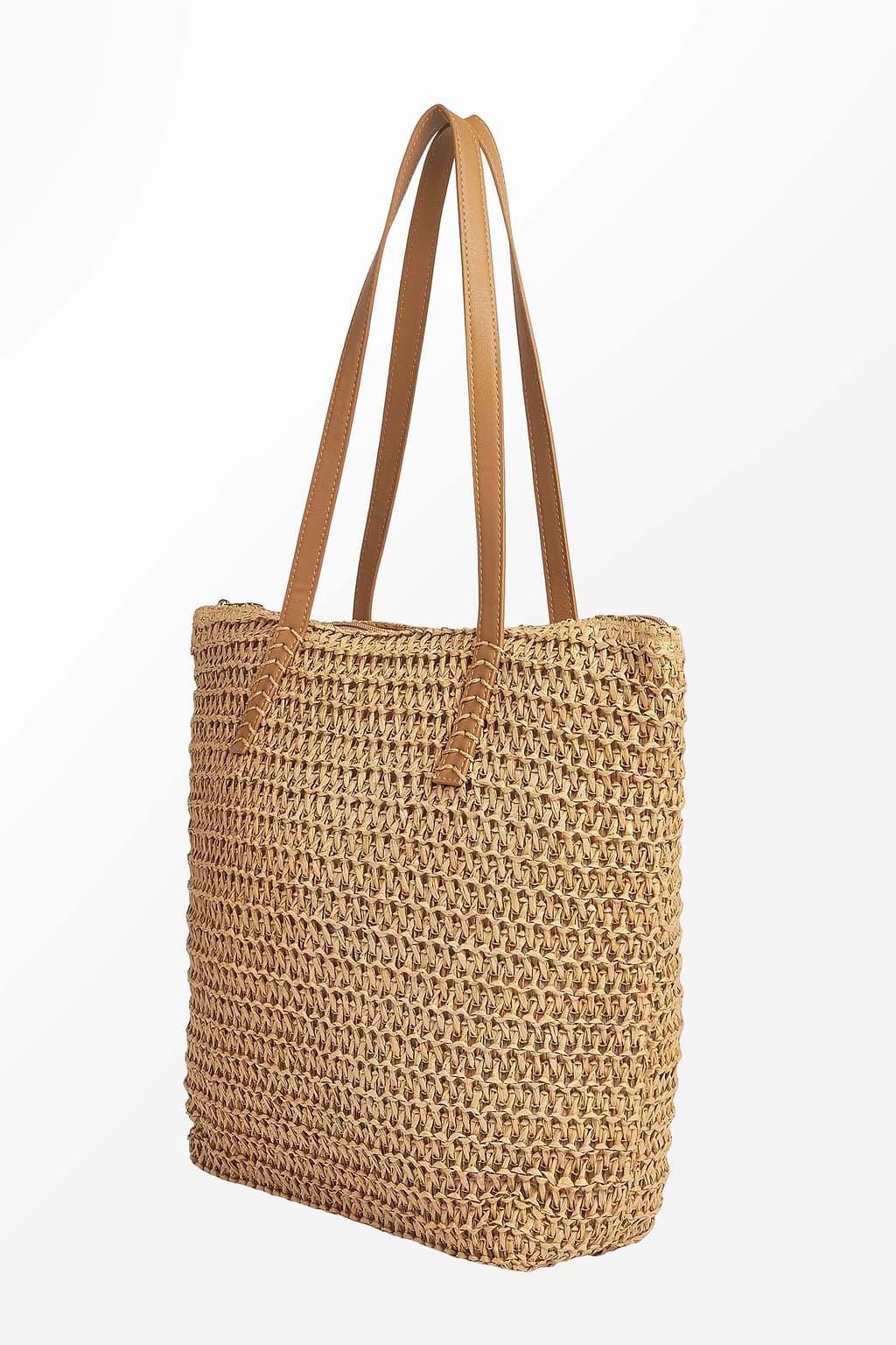 Classic Straw Tote Bag