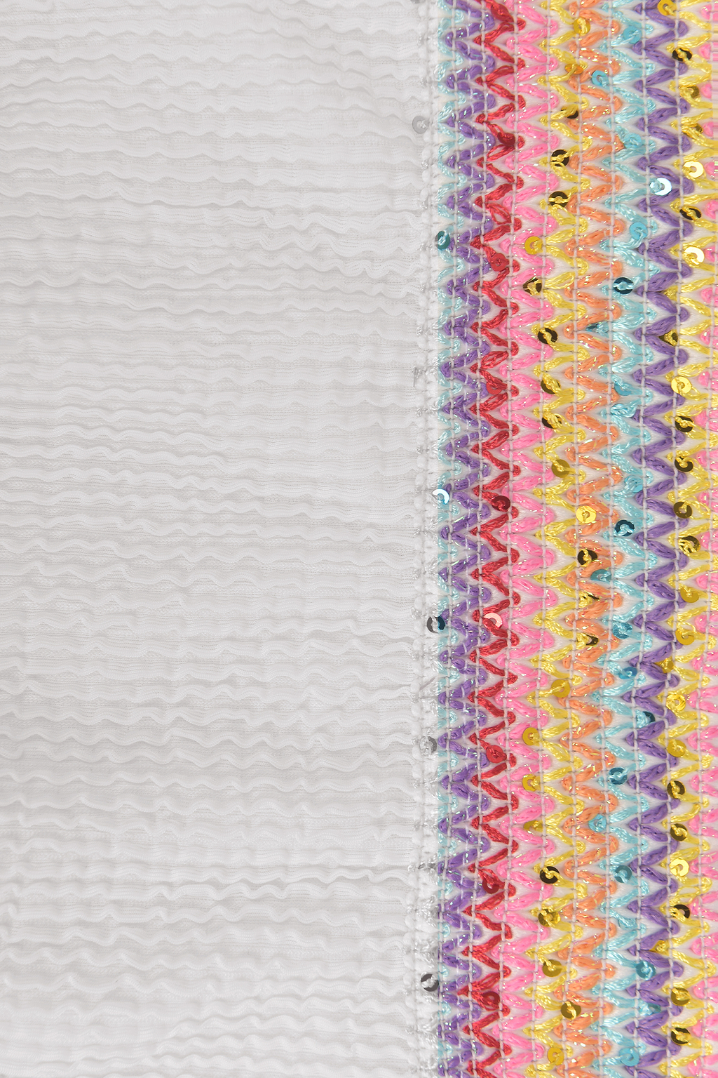 Colorful Stitch Bralette & High Waist Bikini Set