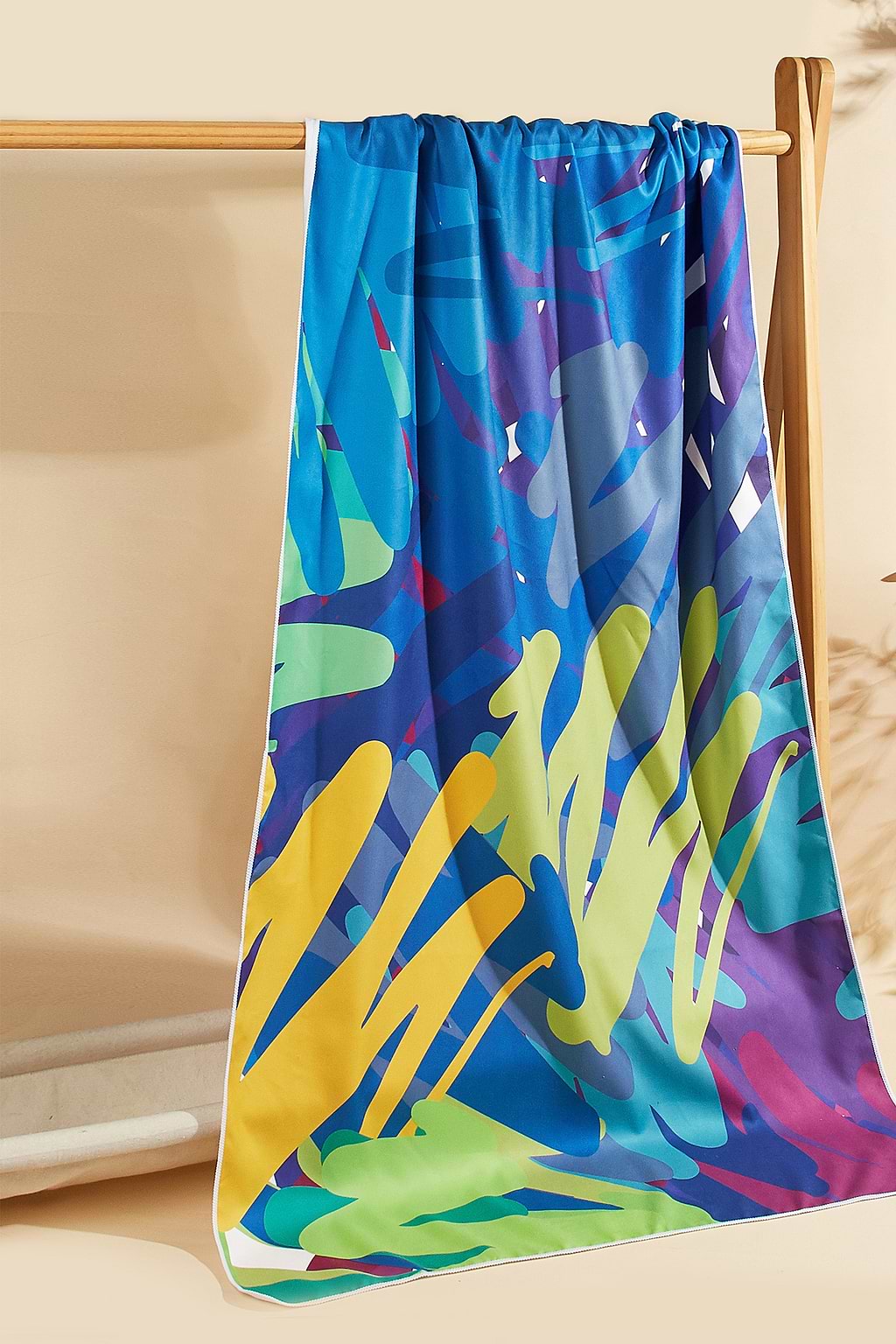 Colorful Abstract Beach Towel