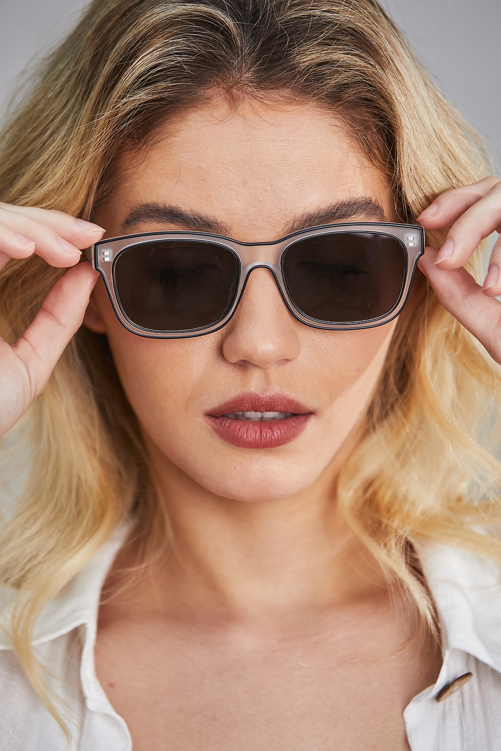 Black Trim Sunglasses