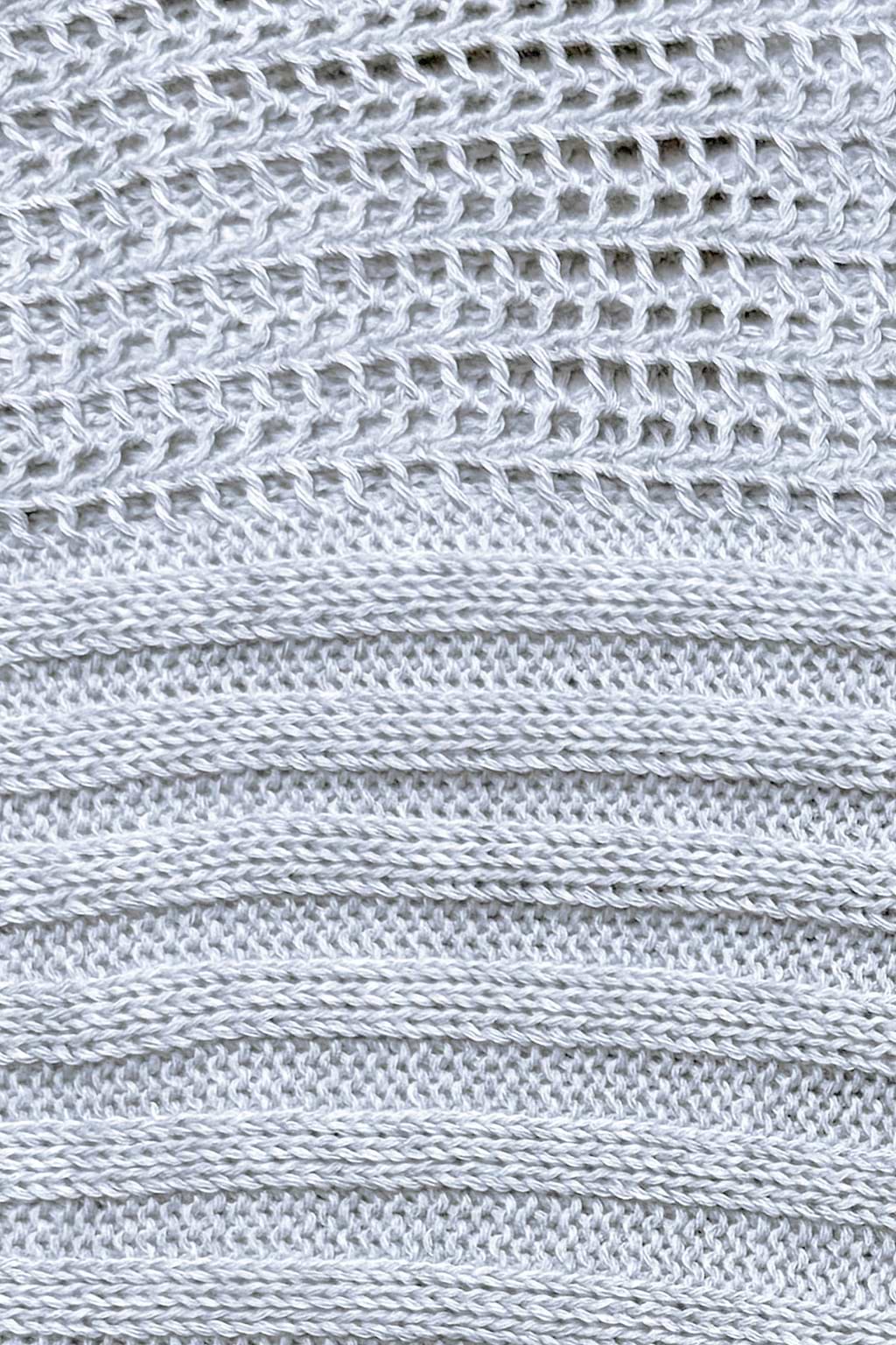 Rib Cutout Oversized Sweater