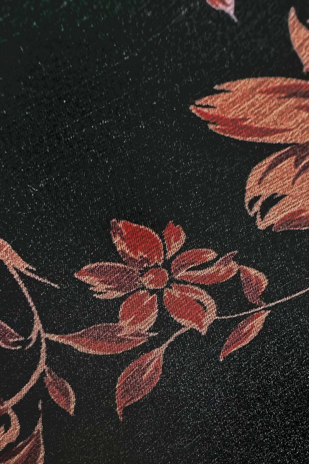 Floral Chiffon A-Line Dress