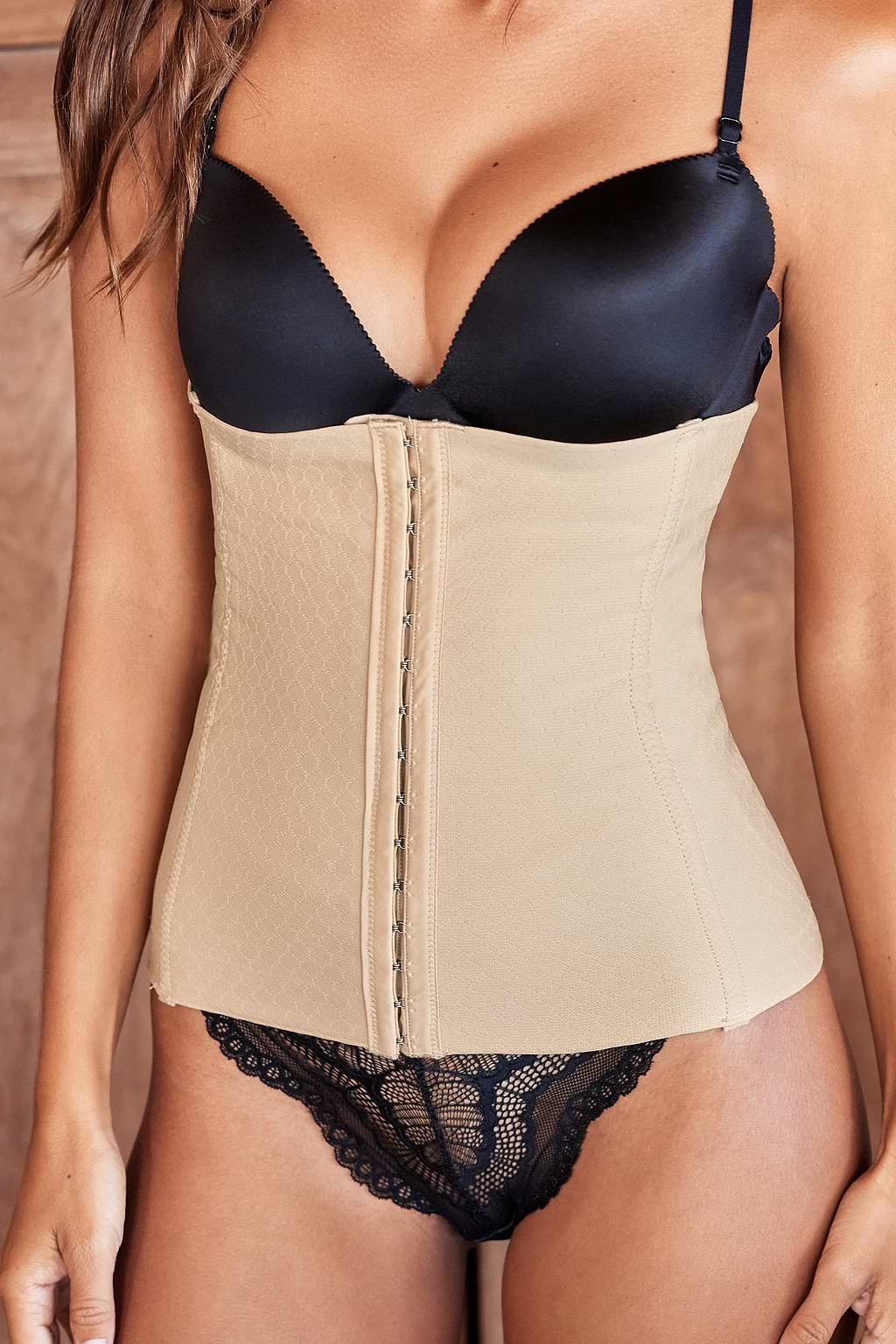 Nude Hook and Eye Tummy Control Waist Trainer